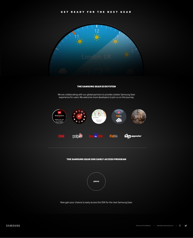 Samsung to Release SDK for Next Generation Gear
