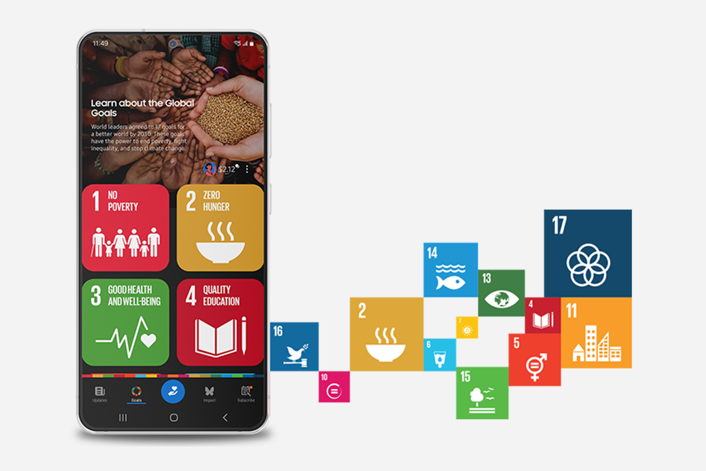 body image of Samsung’s Commitment to Advancing the Global Goals Through Open Collaboration