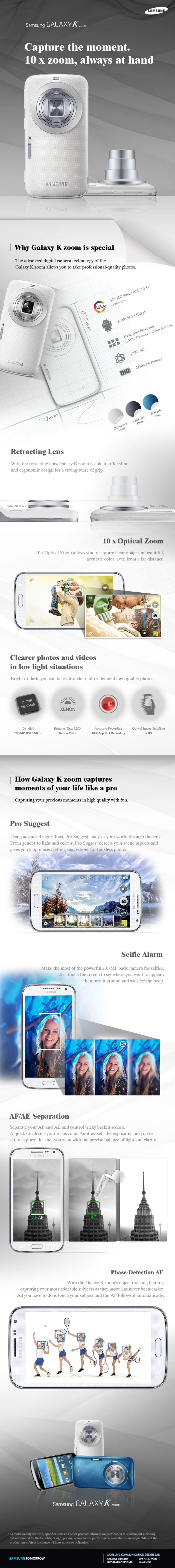 [Infographic] Capture the Moment, 10x Zoom, Always at Hand